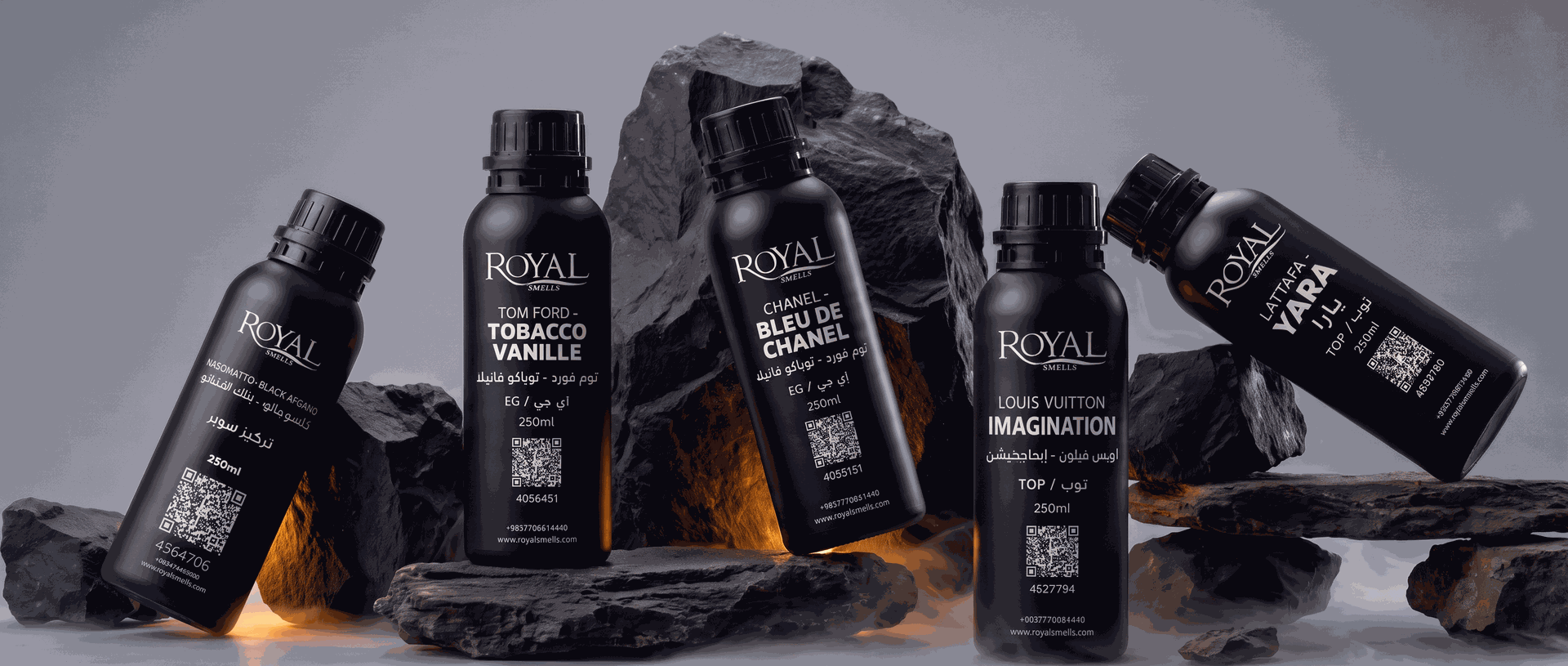 Royal Smells personal fragrance oils 250 ml