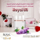 Royal S3 Aroma Diffuser - White RosyGold