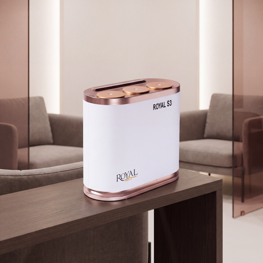 Royal S3 Aroma Difüzör - Beyaz Gül Altın