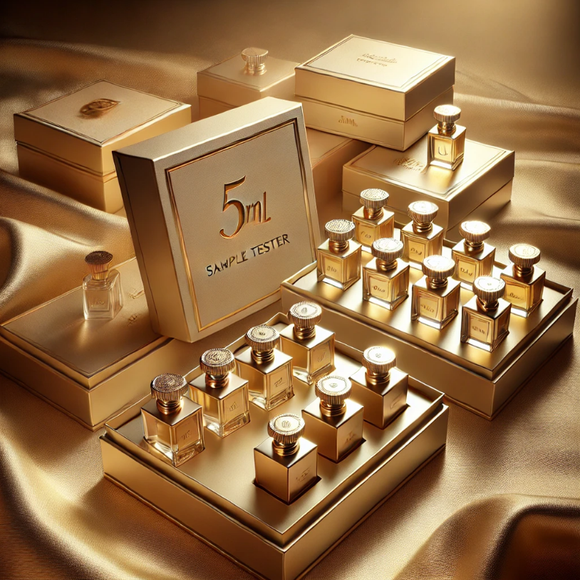 Sample Box 10 Bottles - Tester 5ml Floral - Woody - Spices