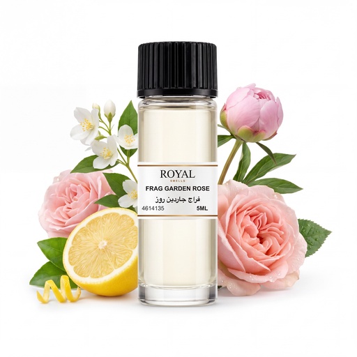 [RSDFPT5ML-4614135] فراج جاردن روز | عينة زيت عطري لأجهزة التعطير | 5 مل