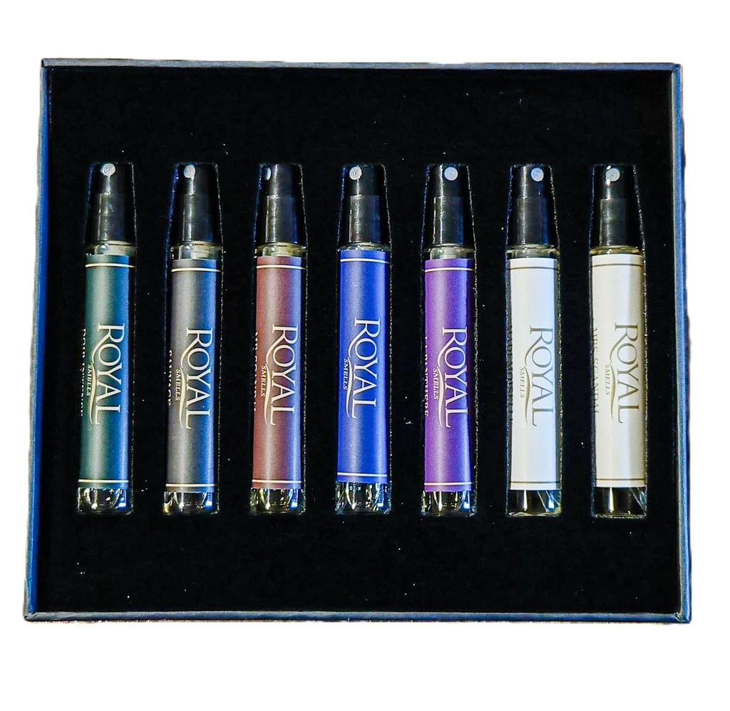 Testers Box 7 Personal Parfum 10ml Bottles