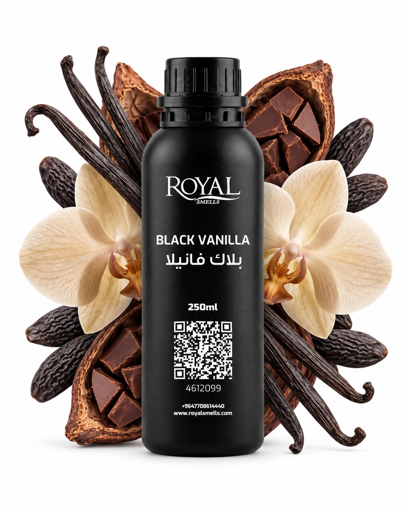 Black Vanilla | 250 ML Diffuser Oil