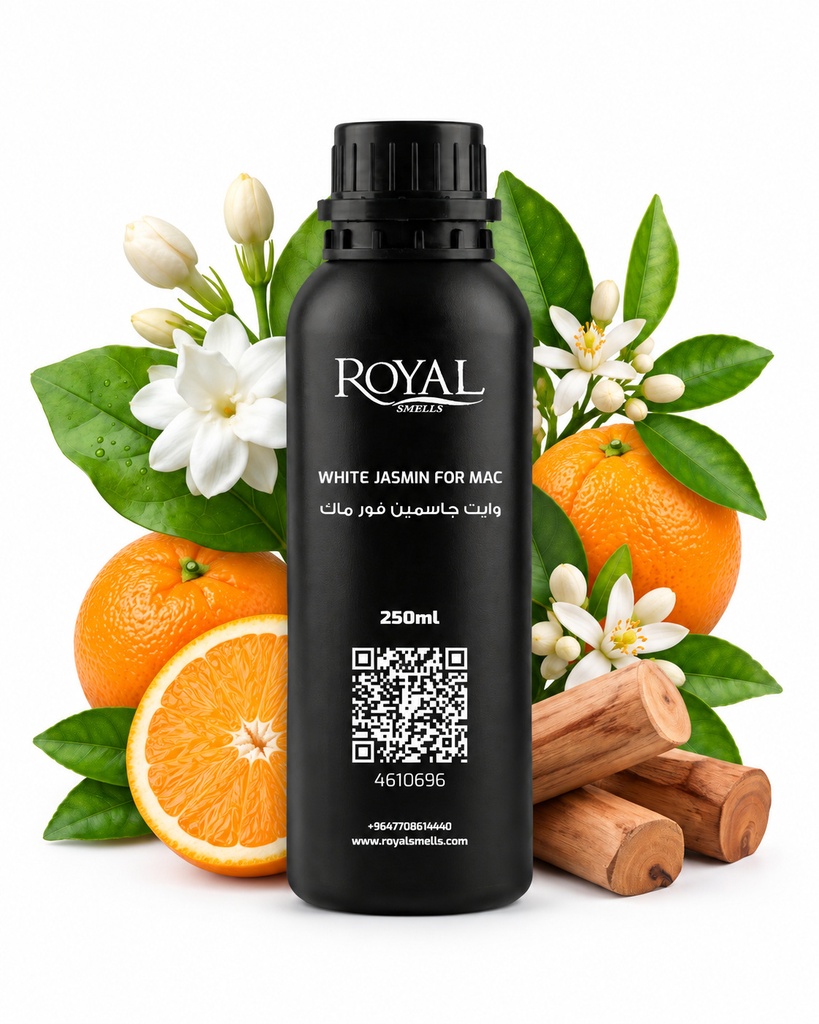 White Jasmin For Mac | 250 ML Diffuser Oil