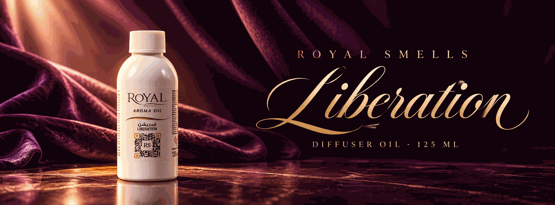 Royal Smells Liberation — Diffuser Oil 125 ml — Plum