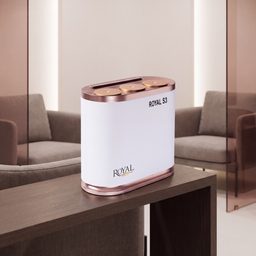 [S3-309WRG] Royal S3 Aroma Diffuser | White - Dark Rosy Gold