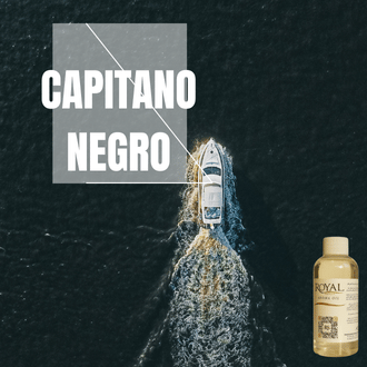 [RS125ML-4632061] Capitano Negro | Aroma Yağı Yeniden Dolum Kartuşu 125ml³
