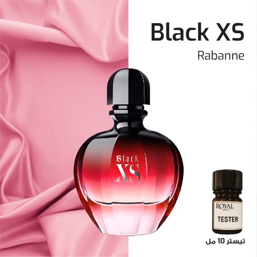 [RSPPT100ML-EG-4285433] Tester 10ml - Paco Rabanne - Black Xs Fragrance Prx
