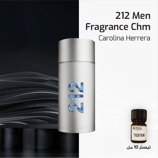 [RSPPT100ML-CLK-4321855] Tester 10ml - Carolina Herrera - 212 Men Hit Men