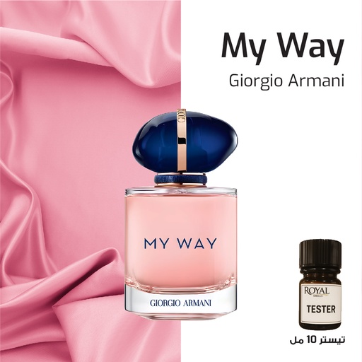 [RSPPT100ML-CLK-4441527] Tester 10ml - Armani - My Way Van Wyck
