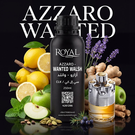 [RSPP250ML-CLK-4261286] AZZARO - WANTED WALSH -CLK  | 250 ML