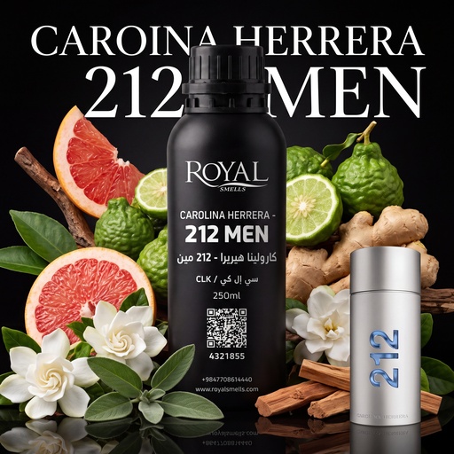 [RSPP250ML-CLK-4321855] CAROLINA HERRERA - 212 MEN-CLK | 250 ML