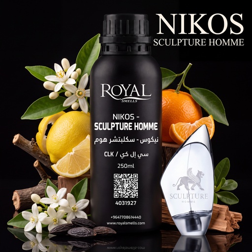 [RSPP250ML-CLK-4031927] NIKOS - SCULPTURE HOMME -DİFF/CLK  | 250 ML