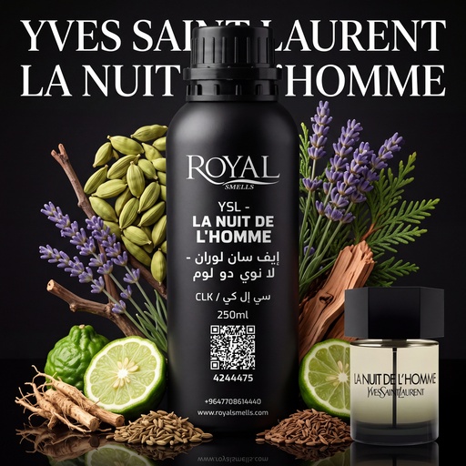[RSPP250ML-CLK-4244475] YSL - LA NUIT DE L'HOMME -DİFF/CLK | 250 ML