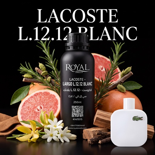 [RSPP250ML-CLK-4147015] LACOSTE - LARGO L.12.12 BLANC - CLK | 250 ML